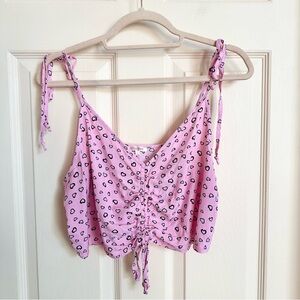 Pink Lottie Moss crop top